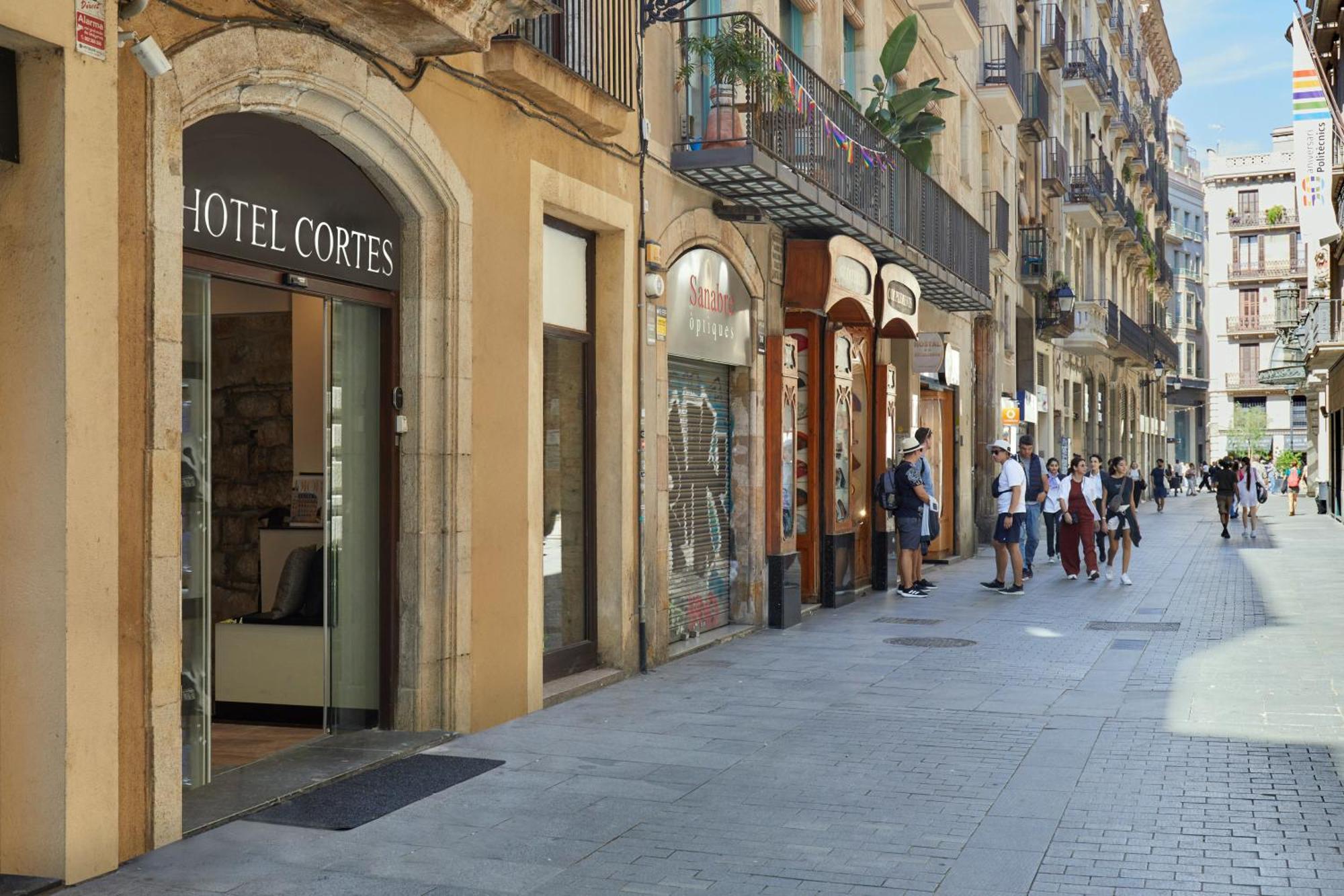 Hotel Cortes Rambla Barcelona Ngoại thất bức ảnh